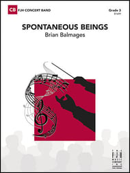 Spontaneous Beings Concert Band sheet music cover Thumbnail